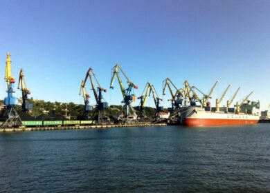В январе-сентябре Ренийский порт в полтора раза увеличил перевалку зерна