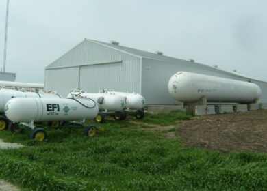 В штате Небраска планируется ввести в строй новую станцию безводного аммиака