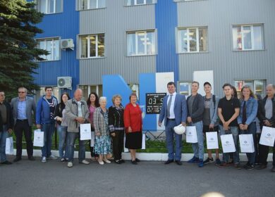 Еврохим провел экскурсию для жителей Кингисеппа на стройплощадке аммиачного завода
