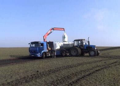 В России подкормлено 14,4 млн. га озимых