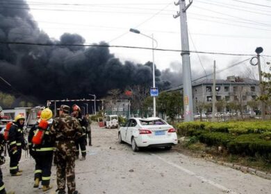 В Китае взорвался завод