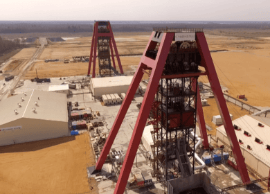 На Нежинском ГОКе идет проходка стволов