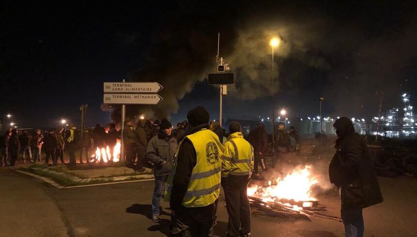Завод Yara оказался в зоне столкновений