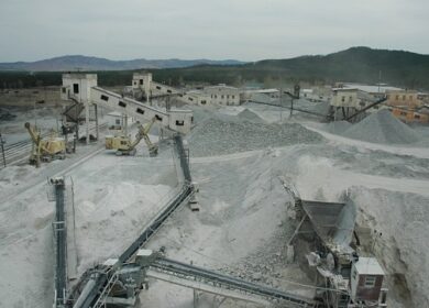 Горная компания приступила к выпуску известковой муки