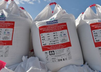 Закупки агрохимикатов в России выросли на 15,6%