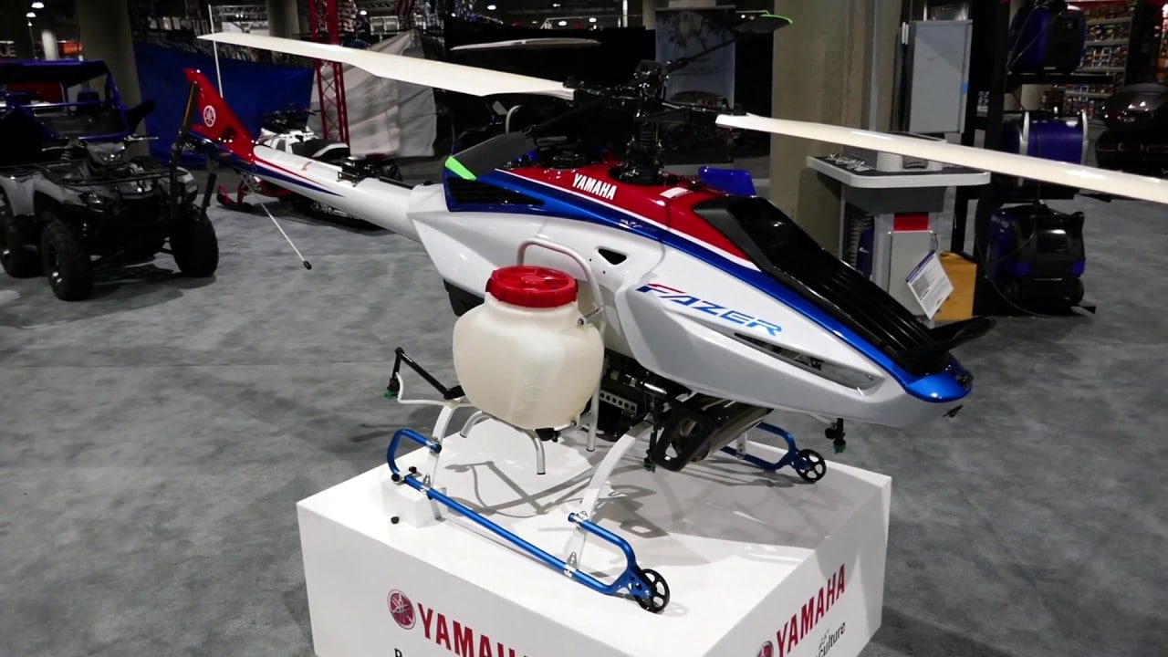 Yamaha Motor выводит дроны на поля Таиланда