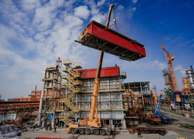 Кемеровский «Азот» смонтирует новую печь