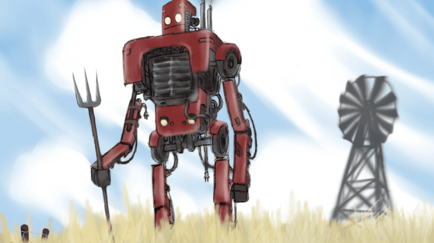 Alphabet создал полевого робота