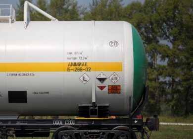 Россия резко снизила экспорт аммиака