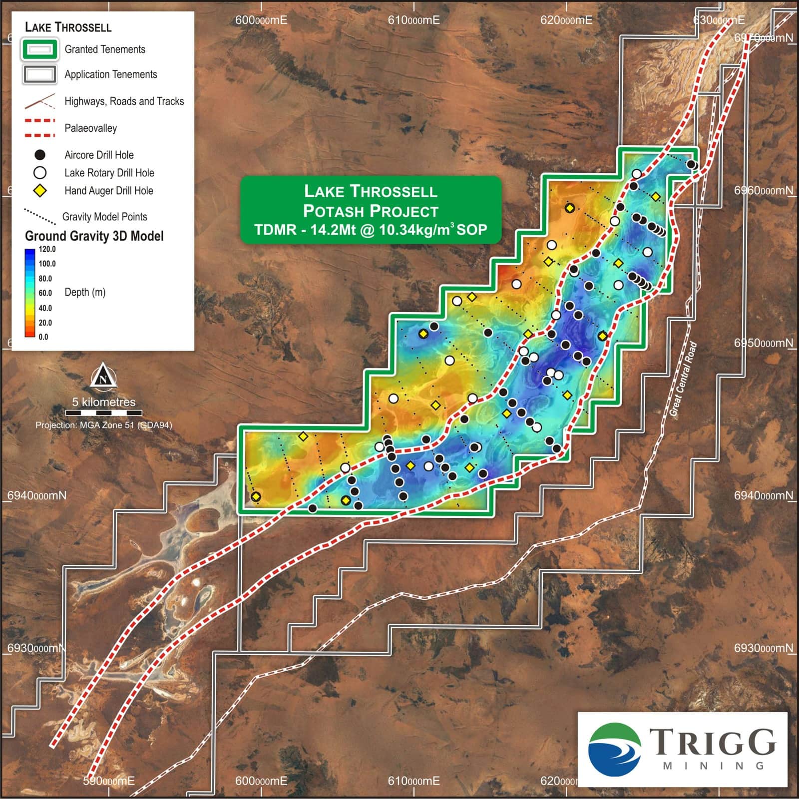 Trigg Mining продвинулась вперед