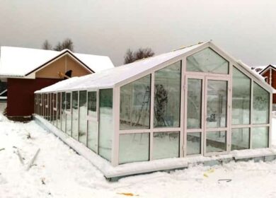 Зимняя теплица — особенности конструкции, варианты обустройства