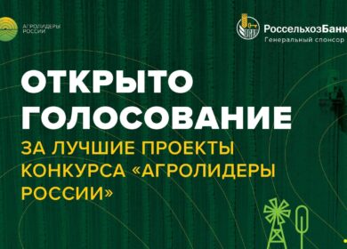 Началось голосование по проектам «Агролидеров России»