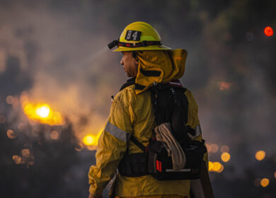 В США сгорел завод по производству удобрений