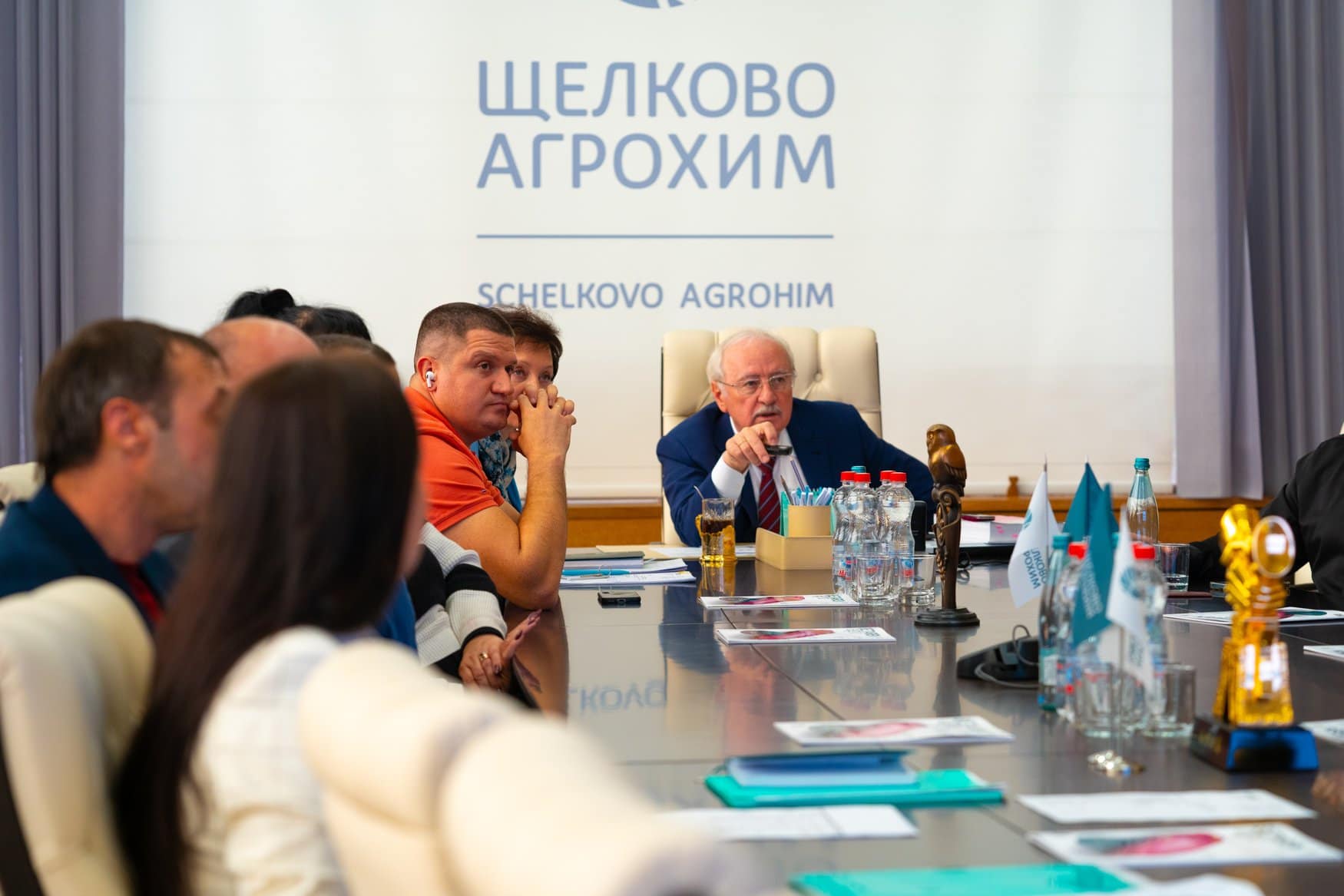 Руководство «Щелково Агрохим» встретилось с аграриями из Астрахани