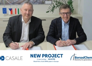 Casale построит завод по производству азотной кислоты для BorsodChem