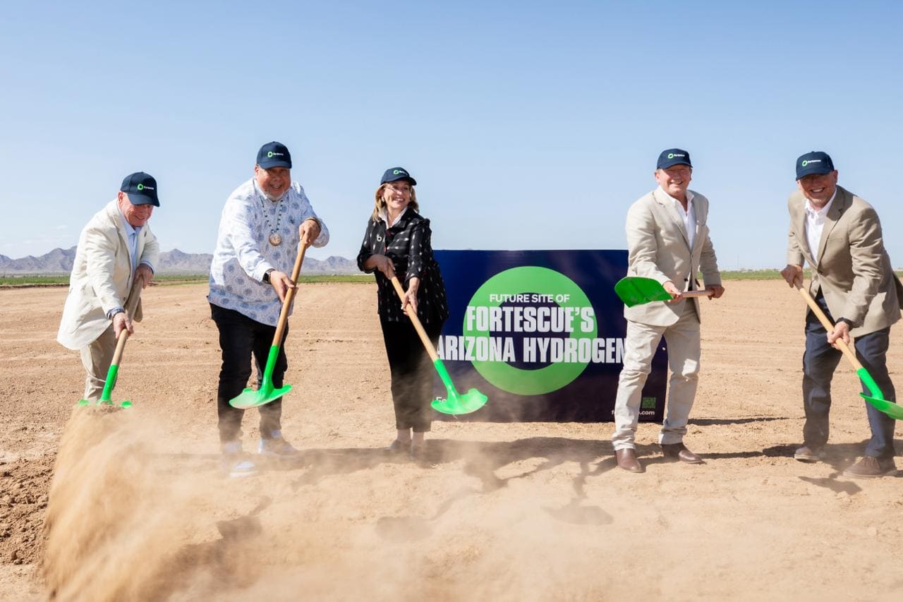 Fortescue официально запустила строительство завода Arizona Hydrogen