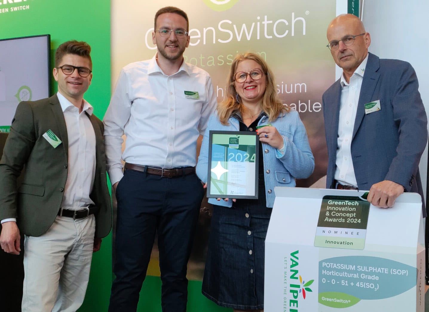 Cinis Fertilizer отправит Van Iperen International первую партию продукции