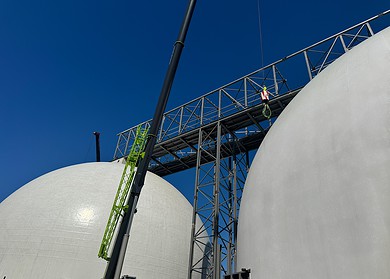 На Терминале по перевалке минудобрений в Усть-Луге продолжаются работы