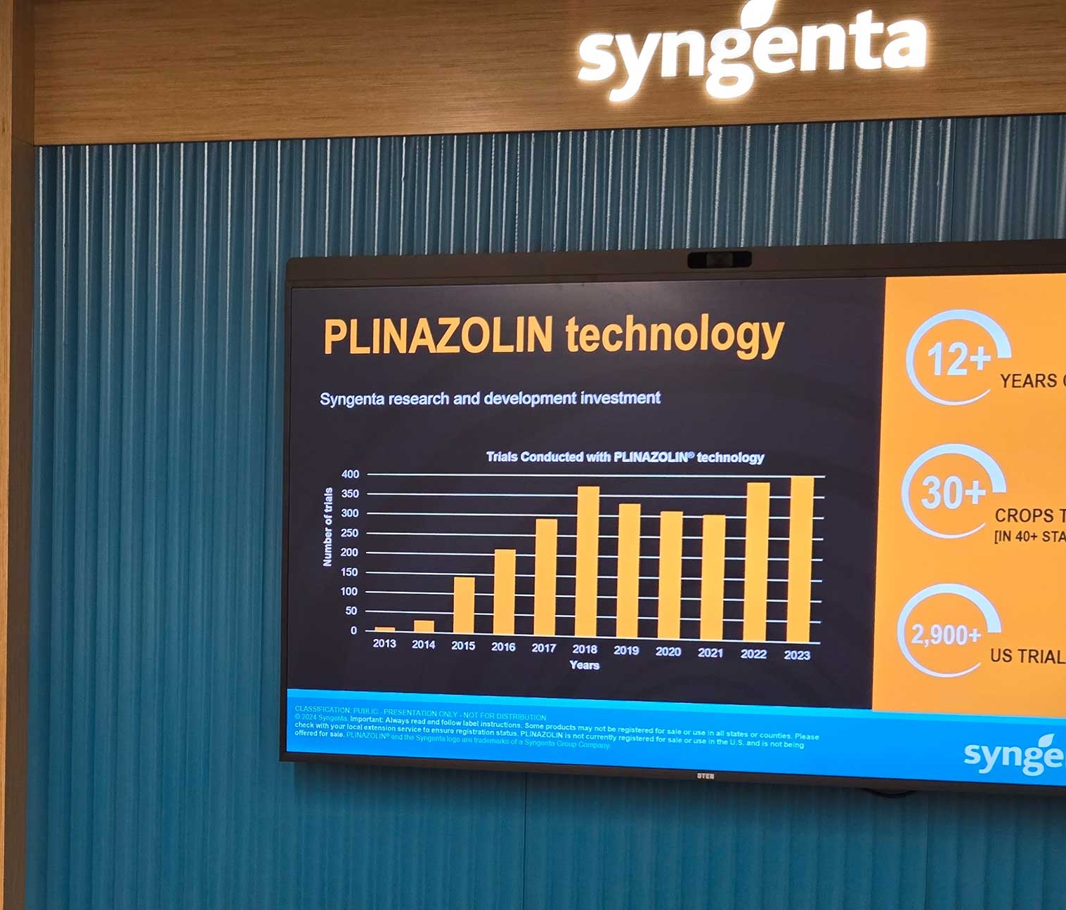 Syngenta открывает передовые производственные мощности в Хаддерсфилде, Великобритания
