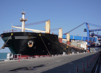 ОТЭКО начала перевалку минудобрений в порту Тамань