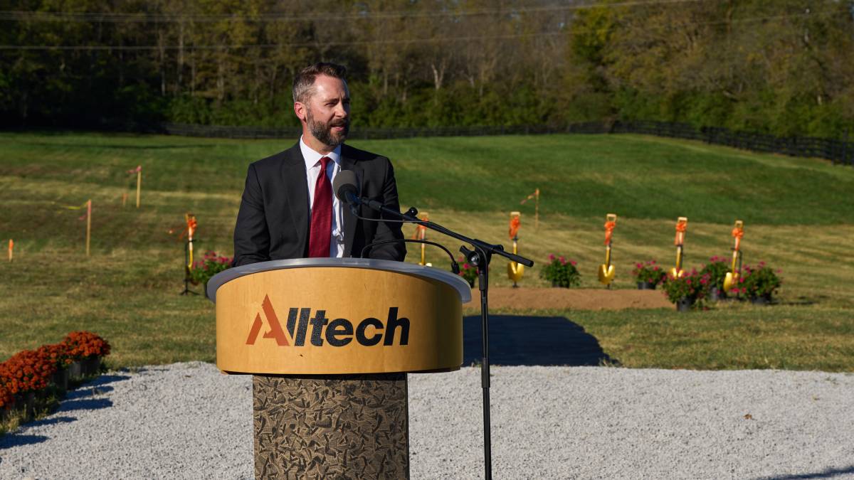 Alltech заложила фундамент завода по производству биоудобрений в США
