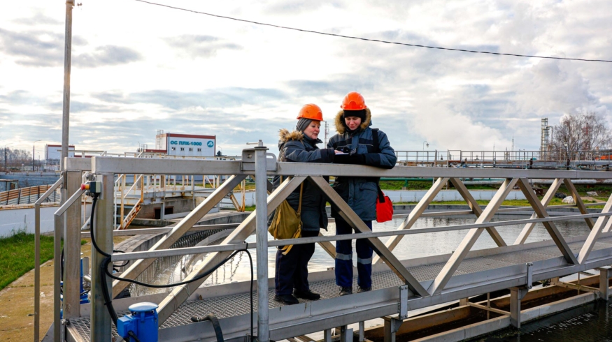 «Щекиноазот» продолжает модернизировать очистные сооружения