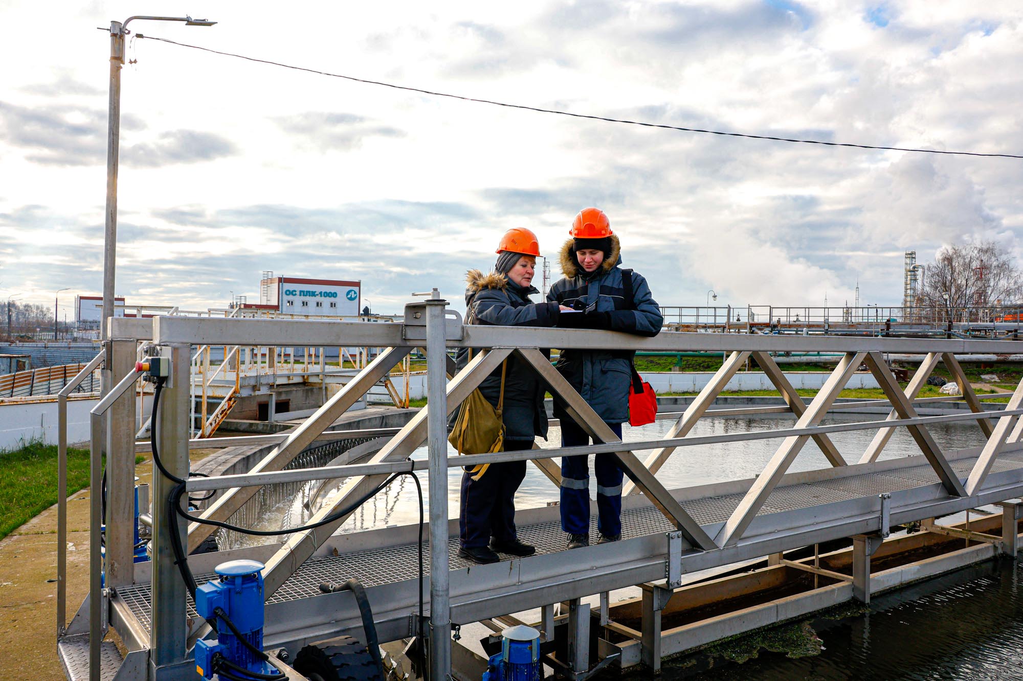 «Щекиноазот» продолжает модернизировать очистные сооружения